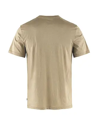 FJÄLLRÄVEN | T-shirt de sport homme Lush Logo | camel